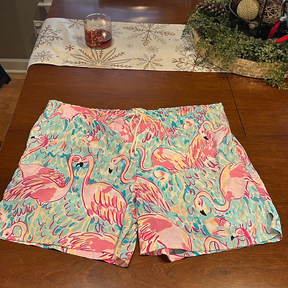 Lilly Pulitzer Capri Trunks Swim Trunks XL